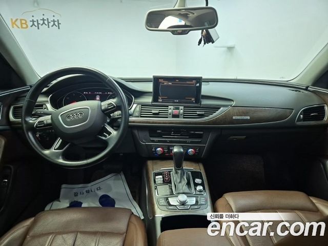 Audi A6 — interior