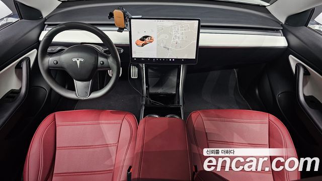 Tesla Model 3 — interior