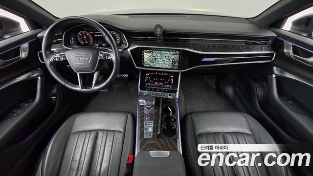 Audi A6 — interior