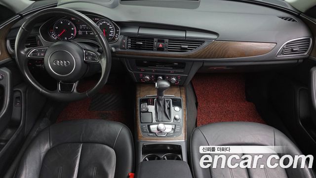 Audi A6 — interior