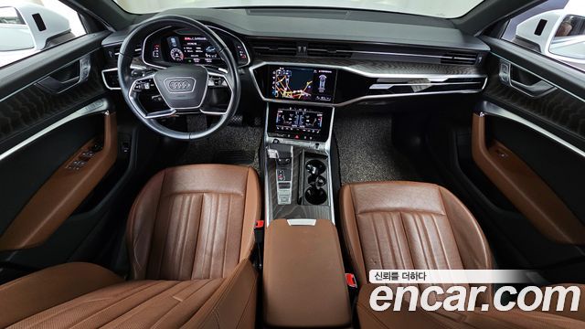 Audi A6 — interior