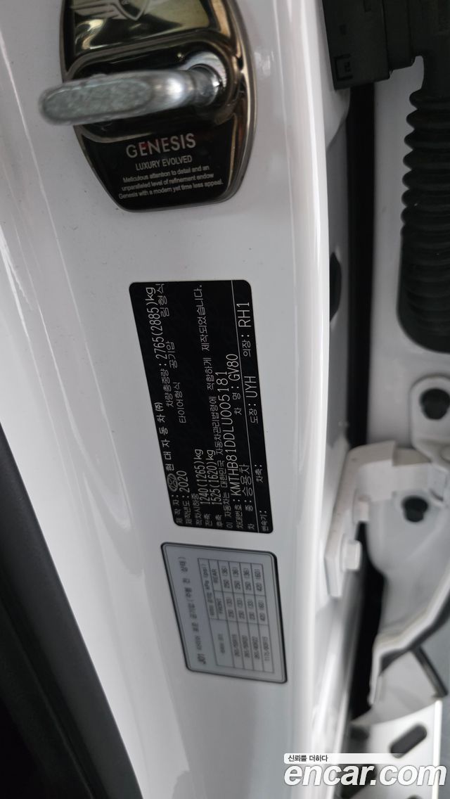 Genesis GV80 2020 — photo 43