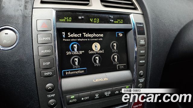 Lexus ES 2009 — photo 16