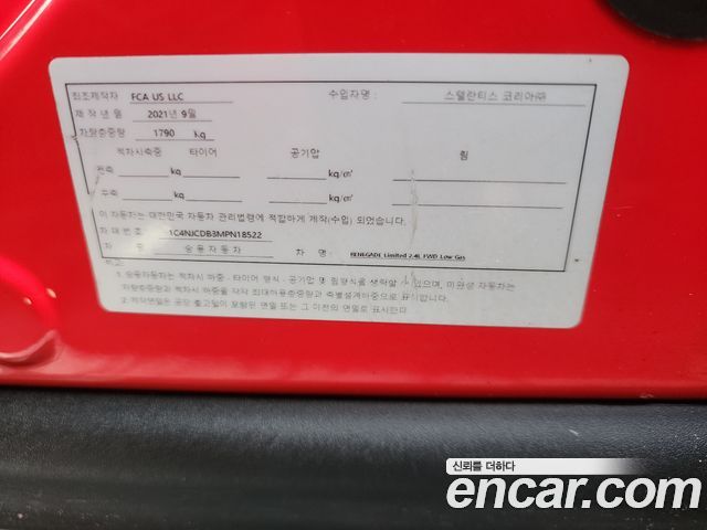 Jeep Renegade 2021 — photo 8