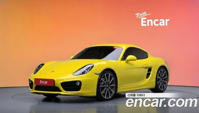 Porsche Cayman 2015 — photo 1