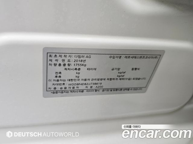 Mercedes-Benz A-Class 2018 — photo 20