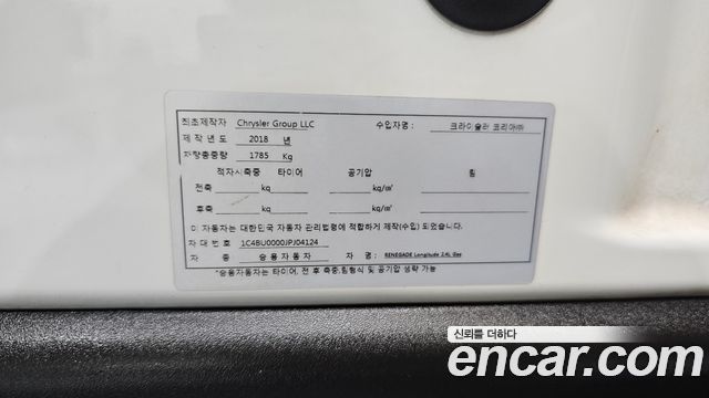 Jeep Renegade 2018 — photo 25