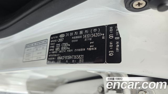 Kia RAY 2017 — photo 26