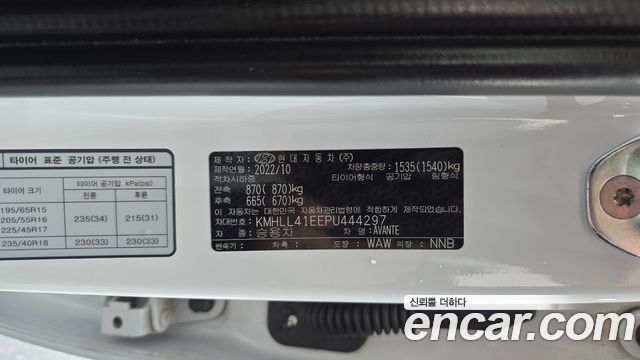 Hyundai AVANTE 2023 — photo 23