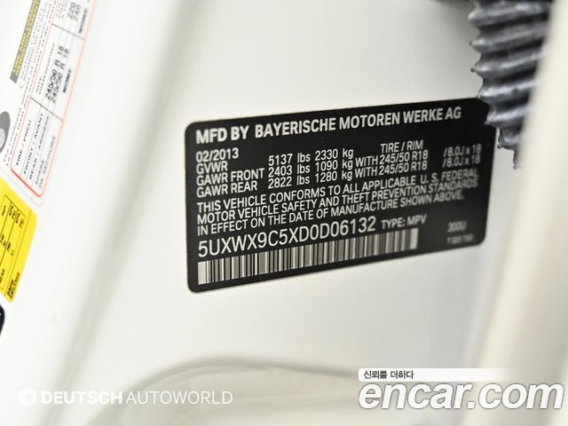 BMW X3 2013 — photo 20