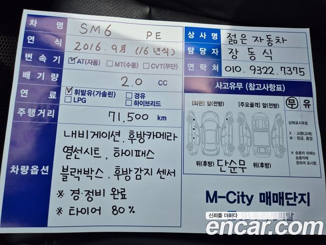 Renault Korea SM6 2016 — photo 17