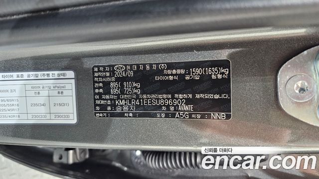 Hyundai AVANTE 2025 — photo 31