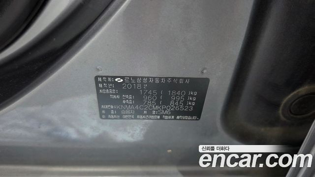 Renault Korea SM6 2019 — photo 28