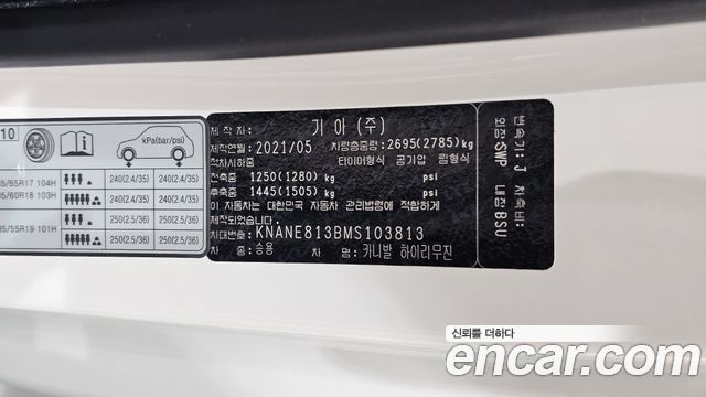 Kia Canival 2021 — photo 34