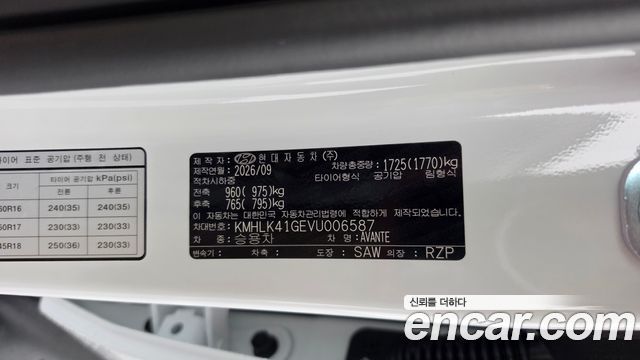 Hyundai AVANTE 2027 — photo 23