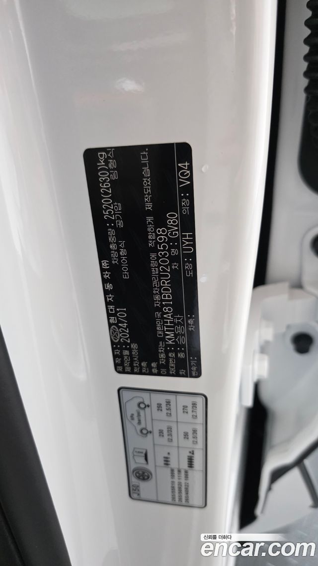 Genesis GV80 2024 — photo 41